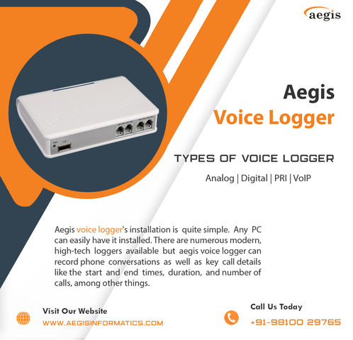 Voice logger aegis display